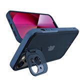 Buff iPhone 13 Hybrid Corner Kılıf Blue