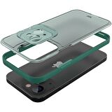 Buff iPhone 13 Hybrid Corner Kılıf Green