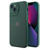 Buff iPhone 13 Mini Hybrid Corner Kılıf Green