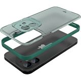 Buff iPhone 12 Hybrid Corner Kılıf Green