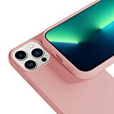 Buff iPhone 13 Pro Max Rubber S Kılıf Pink