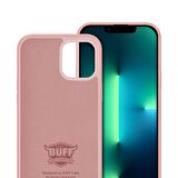 Buff iPhone 13 Pro Max Rubber S Kılıf Pink