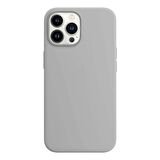 Buff iPhone 13 Pro Max Rubber S Kılıf Gray