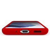 Buff Galaxy S21 Plus Rubber S Kılıf Red
