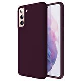 Buff Galaxy S21 Plus Rubber S Kılıf Plum