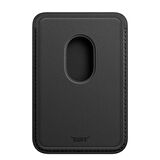 Buff iPhone WalletMag Stand Deri Cüzdan Black
