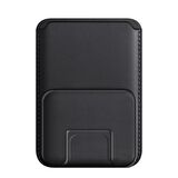 Buff iPhone WalletMag Stand Deri Cüzdan Black