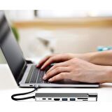 Buff Type C USB 8 In 1 Hub Çoklayıcı Adaptör