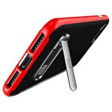 Buff iPhone Se 2022 ile Uyumlu Air Bumper Kılıf Red