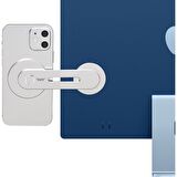 Buff BL16 Magsafe Laptop Telefon Tutucu Silver