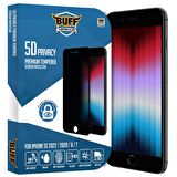 Buff iPhone Se 2022/2020/8/7 5D Privacy Ekran Koruyucu