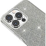Buff iPhone 13 Pro Max Diamond Series Kılıf Light Silver