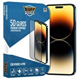 Buff iPhone 14 Pro 5D Glass Ekran Koruyucu