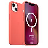 Buff iPhone 13 MagSafe Rubber Fit Kılıf Pink Pomelo