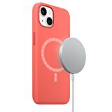 Buff iPhone 13 MagSafe Rubber Fit Kılıf Pink Pomelo