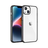 Buff iPhone 14 Air Hybrid Kılıf Smoke Black