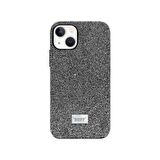 Buff iPhone 14 Plus Diamond Series Kılıf Dark Silver