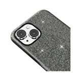 Buff iPhone 14 Plus Diamond Series Kılıf Dark Silver