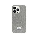Buff iPhone 14 Pro Diamond Series Kılıf Light Silver
