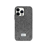 Buff iPhone 14 Pro Diamond Series Kılıf Dark Silver