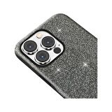 Buff iPhone 14 Pro Diamond Series Kılıf Dark Silver