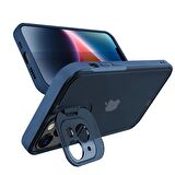 Buff iPhone 14 Hybrid Corner Kılıf Mavi