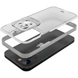 Buff iPhone 14 Plus Hybrid Corner Kılıf Beyaz