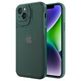 Buff iPhone 14 Plus Hybrid Corner Kılıf Yeşil