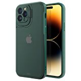 Buff iPhone 14 Pro Hybrid Corner Kılıf Yeşil