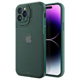 Buff iPhone 14 Pro Max Hybrid Corner Kılıf Yeşil
