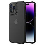 Buff iPhone 14 Pro Max Hybrid Corner Kılıf Siyah