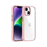 Buff iPhone 14 Plus New Air Bumper Kılıf Pink