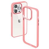 Buff iPhone 13 Pro Max New Air Bumper Kılıf Pink