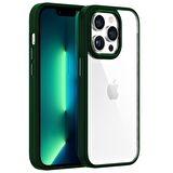 Buff iPhone 13 Pro Max New Air Bumper Kılıf Green