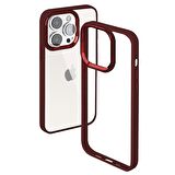 Buff iPhone 13 Pro Max New Air Bumper Kılıf Plum