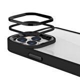 Buff iPhone 13 Pro New Air Bumper Kılıf Black