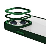 Buff iPhone 13 New Air Bumper Kılıf Green