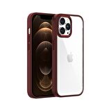 Buff iPhone 12 Pro Max New Air Bumper Kılıf Plum