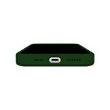 Buff iPhone 14 Plus Rubber Fit Kılıf Dark Green