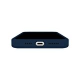 Buff iPhone 14 Plus Rubber Fit Kılıf Navy Blue