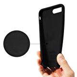 Buff iPhone SE/8/7 ile Uyumlu Rubber Fit Kılıf Black