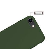 Buff iPhone SE/8/7 ile Uyumlu Rubber Fit Kılıf Military Green