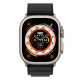 Buff Apple Watch Uyumlu Ultra Fabric Band 49mm Black 