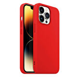 Buff iPhone 14 Pro Rubber S Kılıf Red