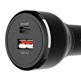 Buff BL55-1UC 48W QC3.0 & PD Dual Hızlı Araç Şarj Cihazı
