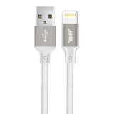 Buff BL71 USB Lightning 2.4A 1.2M Data ve Şarj Kablosu Beyaz
