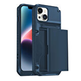 Buff iPhone 14 Slide Armor Case Blue