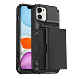 Buff iPhone 11 Slide Armor Kılıf Black
