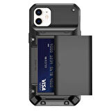 Buff iPhone 11 Slide Armor Kılıf Black