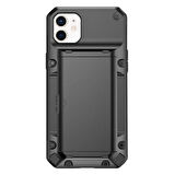 Buff iPhone 11 Slide Armor Kılıf Black